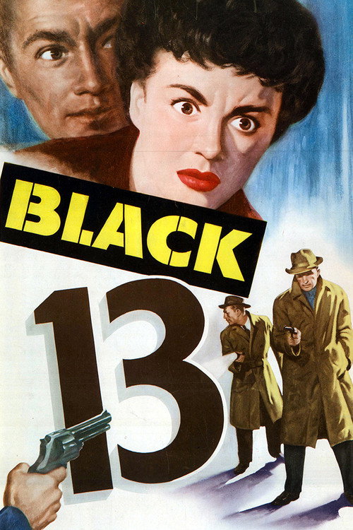 Movie poster for Black 13 (1953)