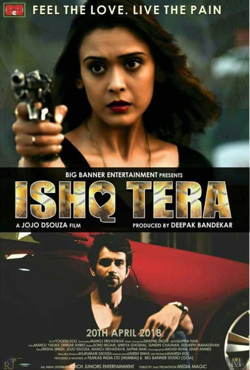 Movie poster for Ishq Tera (2018)