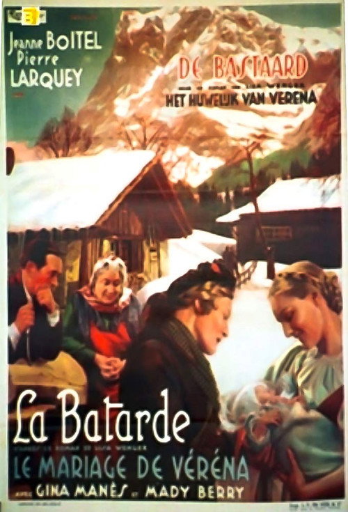 Movie poster for Le Mariage de Véréna (1938)