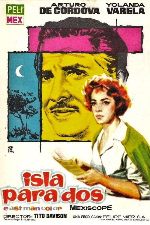 Movie poster for Isla para dos (1959)