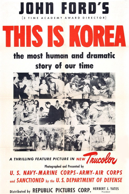 Movie poster for This Is Korea! (1951)