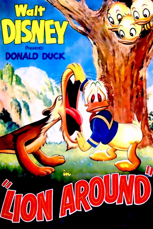 Movie poster for Lion Around (1950)