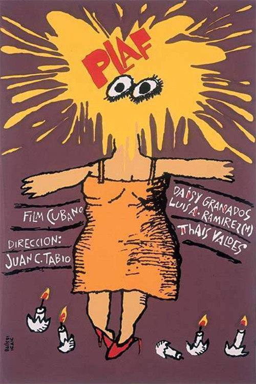 Movie poster for Too Afraid of Life or Splat (1988)