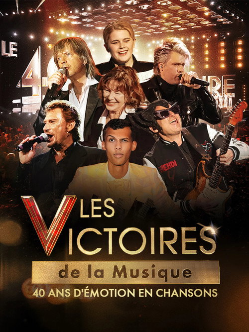 Movie poster for Les Victoires de la musique, 40 ans d'émotion en chansons (2025)