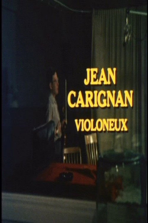 Movie poster for Jean Carignan, Fiddler (1975)