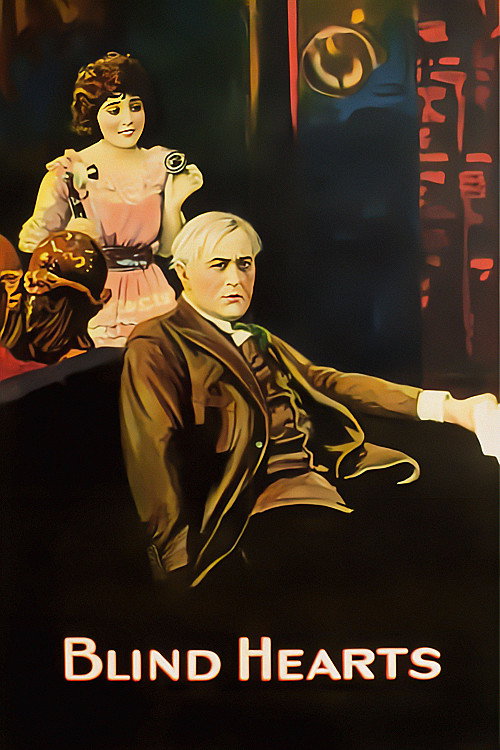 Movie poster for Blind Hearts (1921)