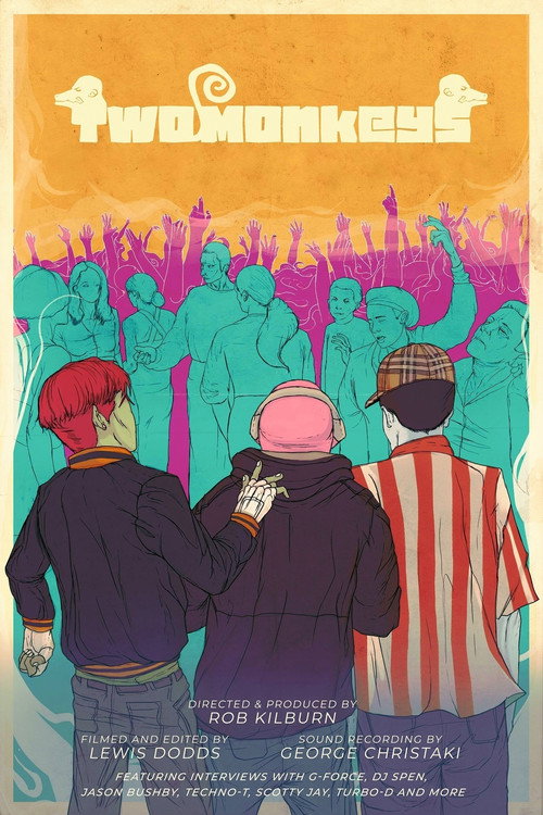 Movie poster for Two Monkeys (2019)