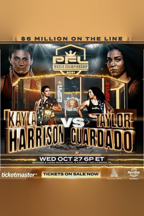 Movie poster for PFL 2021 #10: Championships - Harrison vs. Guardado (2021)