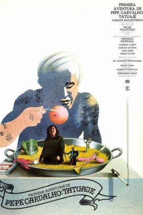 Movie poster for Tattoo, The First Adventure Of Pepe Carvalho (1978)