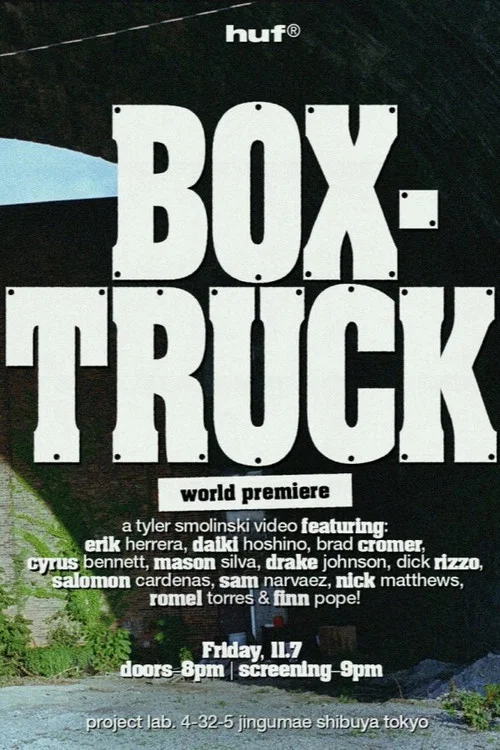 Movie poster for Box-Truck (2025)