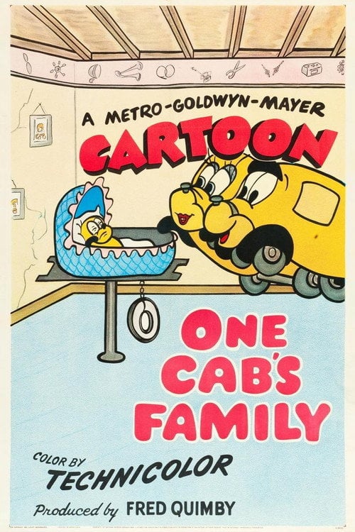 Movie poster for One Cab's Family (1952)