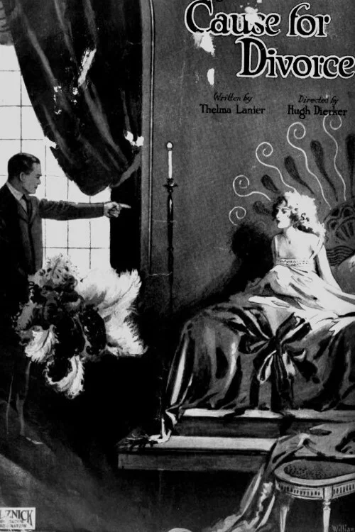 Movie poster for Cause for Divorce (1923)