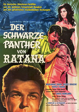 Movie poster for The Black Panther of Ratana (1963)