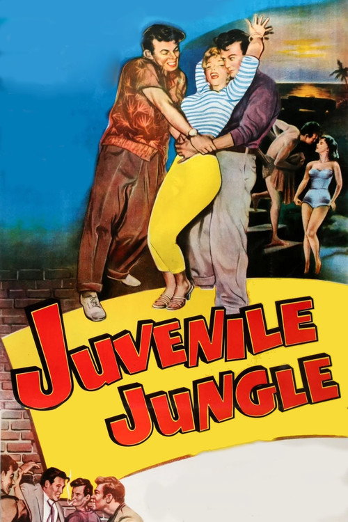 Movie poster for Juvenile Jungle (1958)
