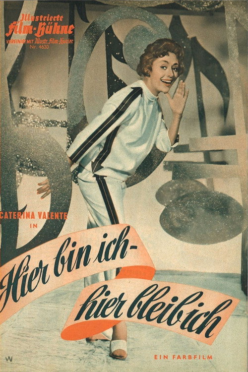 Movie poster for Hier bin ich – hier bleib ich (1959)