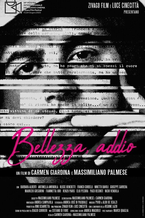 Movie poster for Bellezza, addio (2023)