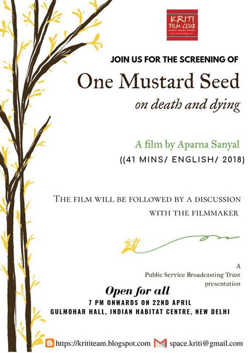Movie poster for One Mustard Seed (2019)