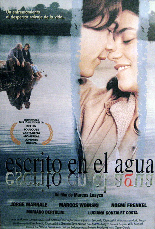 Movie poster for Escrito en el agua (1998)