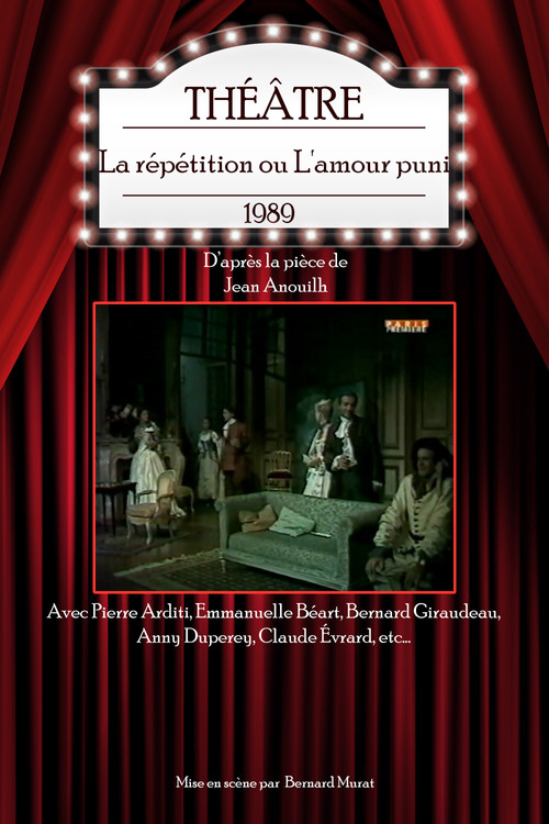 Movie poster for La répétition ou L'amour puni (1986)