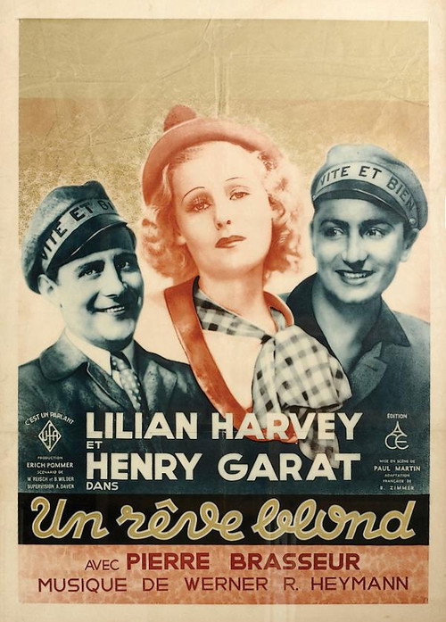 Movie poster for Un rêve blond (1932)