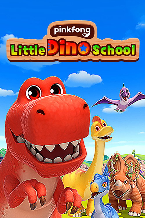 Series poster for Pinkfong Little Dino School (2024)