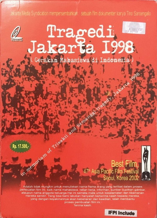 Movie poster for Student Movement In Indonesia (2002)