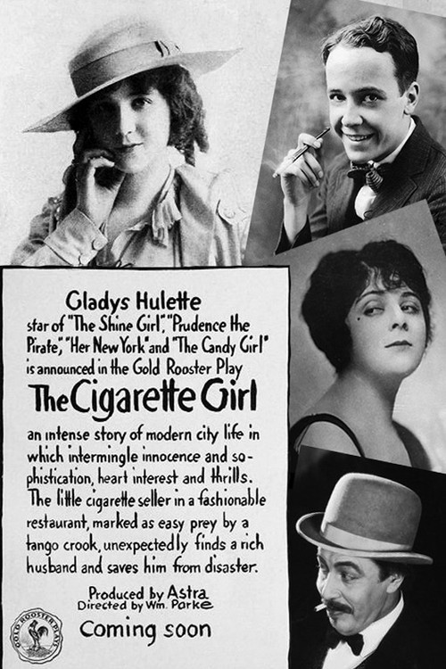 Movie poster for The Cigarette Girl (1917)