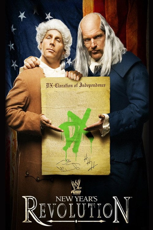 Movie poster for WWE New Year's Revolution 2007 (2007)