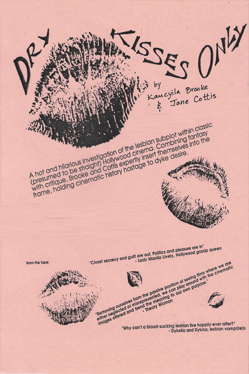 Movie poster for Dry Kisses Only (1990)