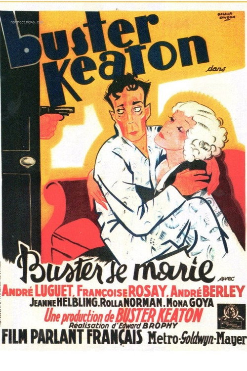 Movie poster for Buster se marie (1931)