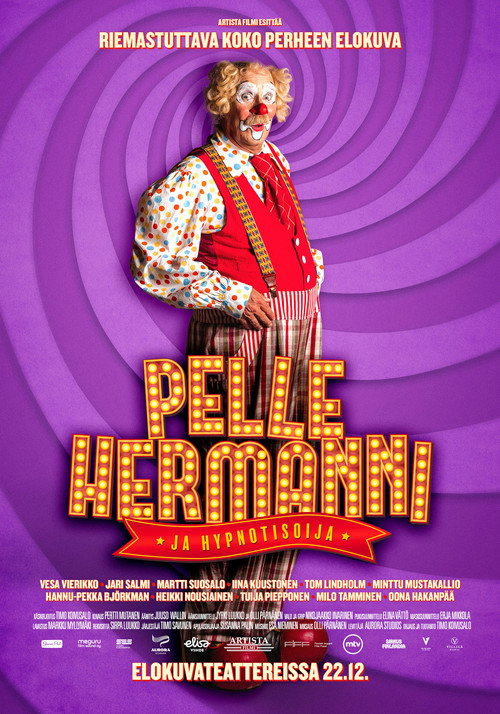 Movie poster for Herman the Clown and the Hypnotist (2023)