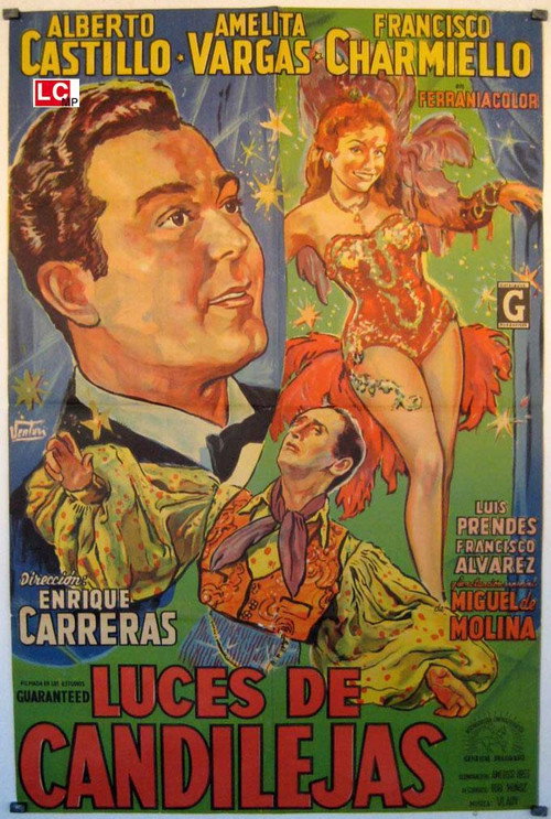 Movie poster for Luces de candilejas (1958)