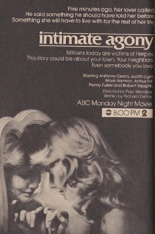 Movie poster for Intimate Agony (1983)