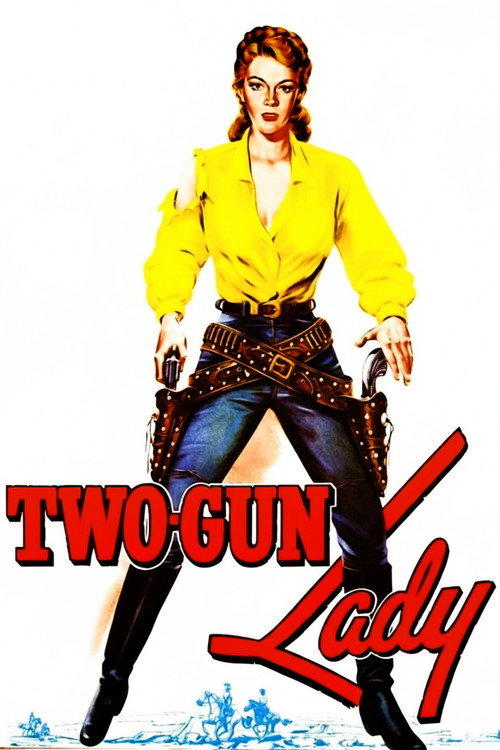 Movie poster for Two-Gun Lady (1955)