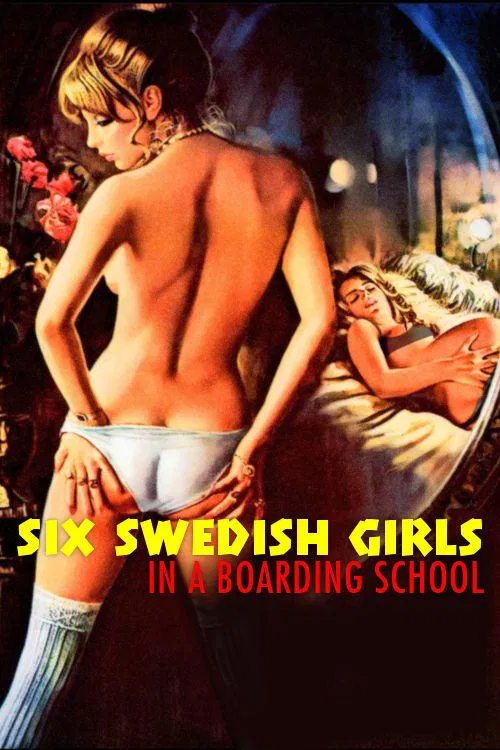 Movie poster for Six Swedish Girls in a Boarding School (1979)
