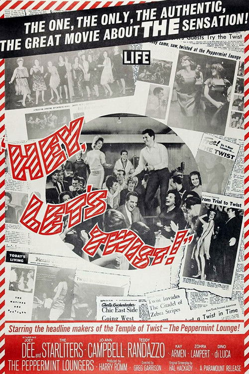 Movie poster for Hey, Let's Twist! (1961)