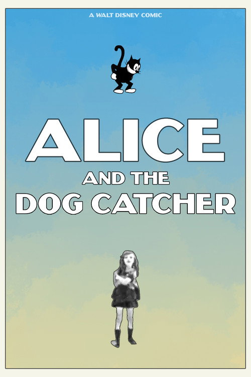 Movie poster for Alice and the Dog Catcher (1924)