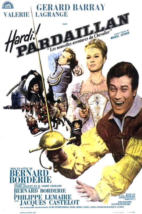 Movie poster for The Gallant Musketeer (1964)