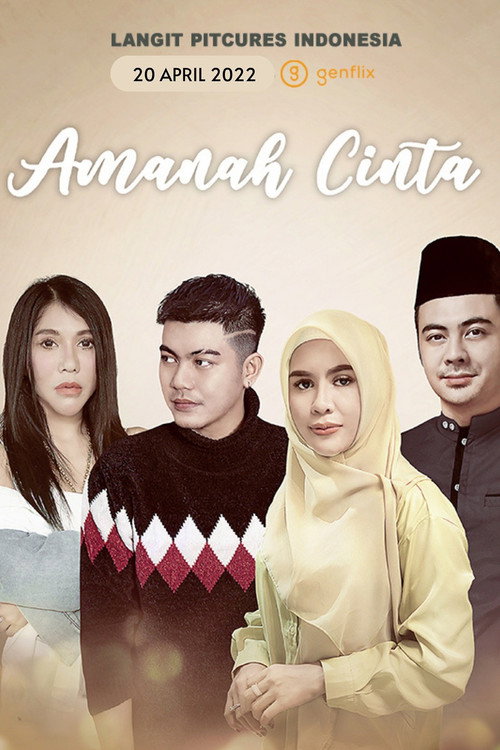 Movie poster for Amanah Cinta (2022)