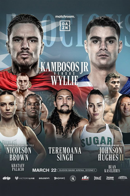 Movie poster for George Kambosos Jr vs. Jake Wyllie (2025)