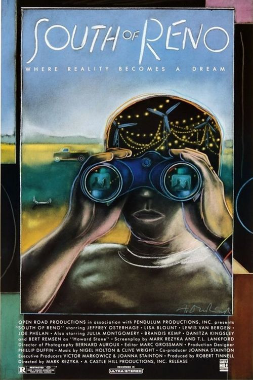 Movie poster for South of Reno (1988)