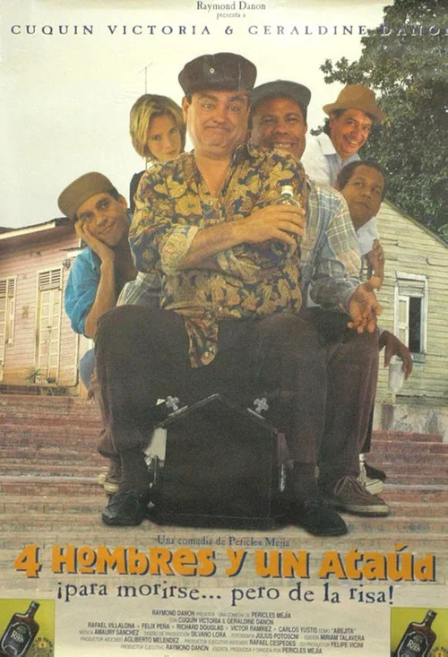 Movie poster for 4 hombres y un ataud (1996)