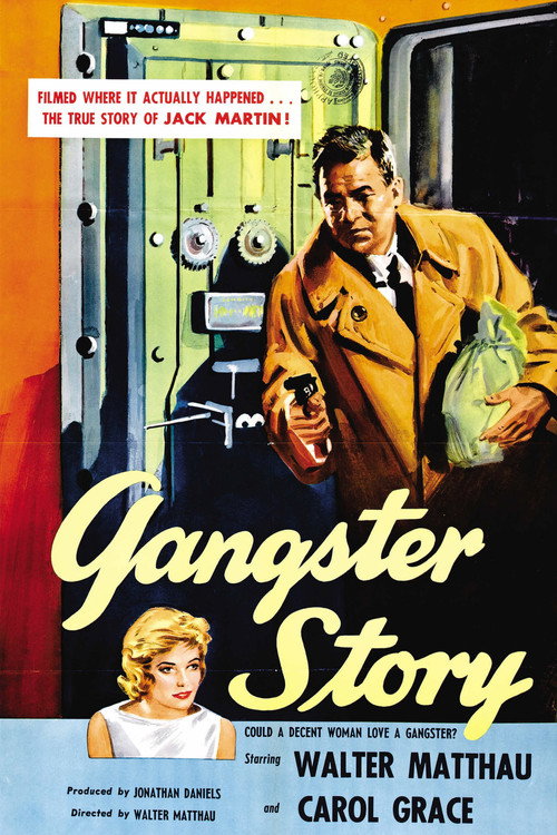 Movie poster for Gangster Story (1959)