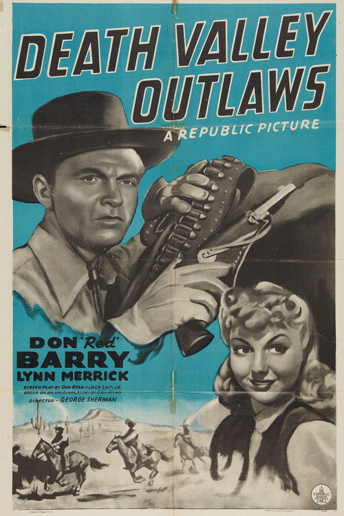 Movie poster for Death Valley Outlaws (1941)