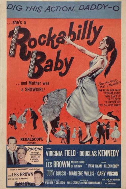Movie poster for Rockabilly Baby (1957)