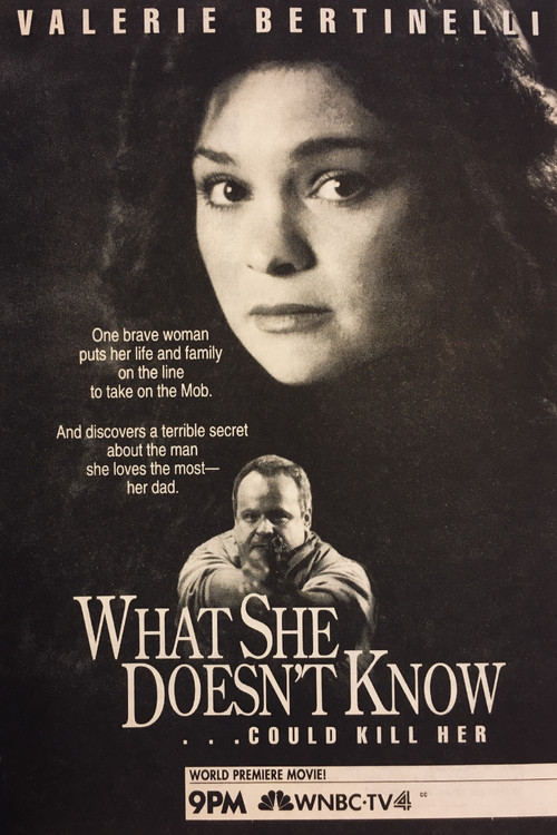 Movie poster for What She Doesn't Know (1992)