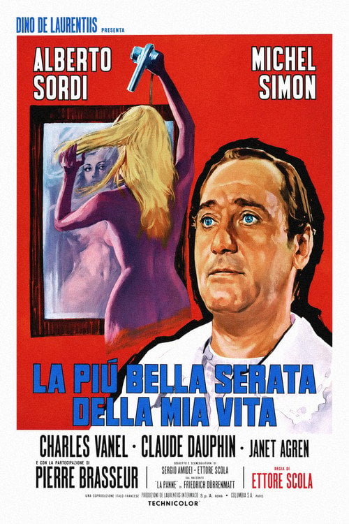 Movie poster for The Most Wonderful Evening of My Life (1972)