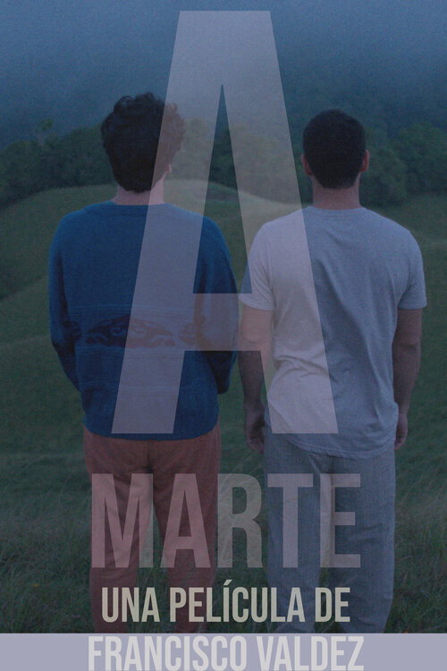 Movie poster for A Marte
