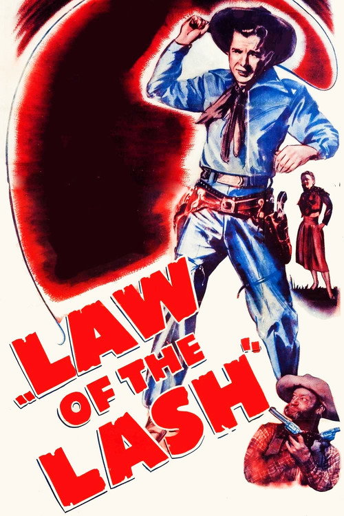 Movie poster for Law of the Lash (1947)