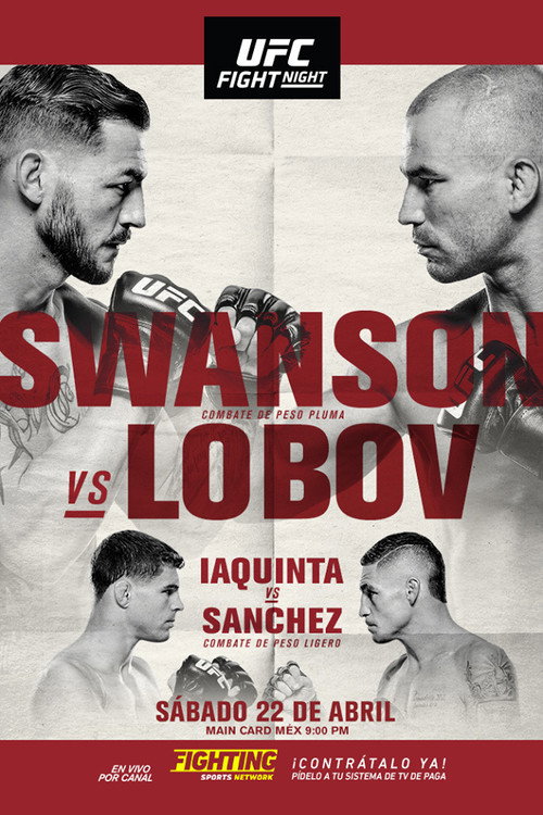 Movie poster for UFC Fight Night 108: Swanson vs. Lobov (2017)
